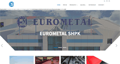 Desktop Screenshot of eurometal-ks.com
